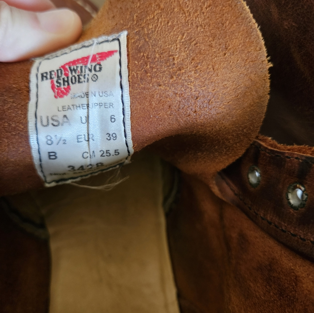 Red Wing 6 In Moc Toe Boots - Picture 7 of 7